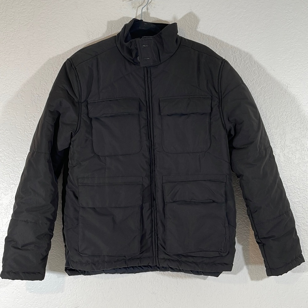 NAUTICAL Puffer Jacket Type N-3 Lots of Pockets Outside & Inside Size Small - Picture 1 of 11